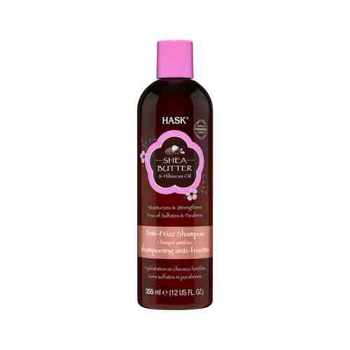 Шампунь для непослушных волос с маслом ши и экстрактом гибискуса Hask Shea Butter & Hibiscus Oil Anti-Frizz Shampooарт. ID: 929509