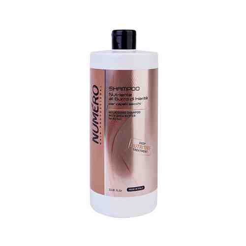 Шампунь для сухих волос c маслом карите Brelil Numero Hair Professional Nourishing Shampoo with Shea Butterарт. ID: 939479