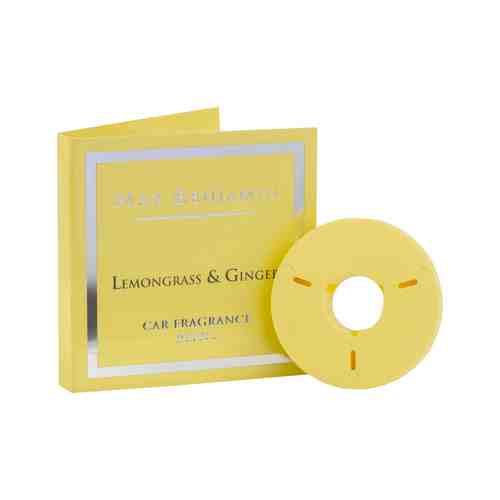 Сменный блок для ароматизатора для автомобиля Max Benjamin Lemongrass & GingerСar Fragrance Refillарт. ID: 927353