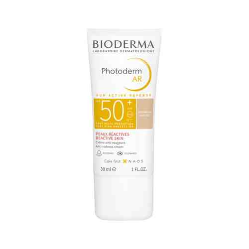 Солнцезащитный крем с тоном для кожи с покраснениями Bioderma Photoderm AR Anti-Redness Cream SPF 50+арт. ID: 990251