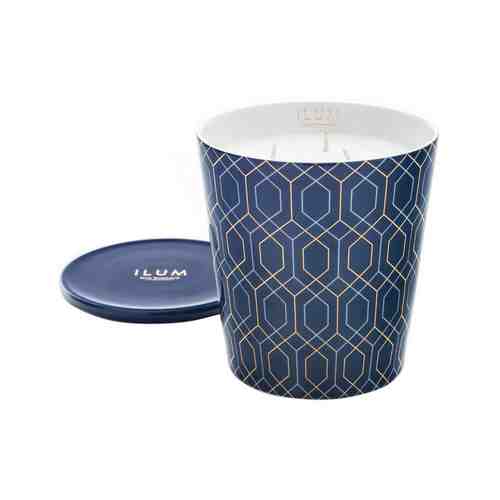 Средняя интерьерная парфюмированная свеча в фарфоровой вазе Max Benjamin Ilum Belgravia Lux MiddleCandleарт. ID: 850451