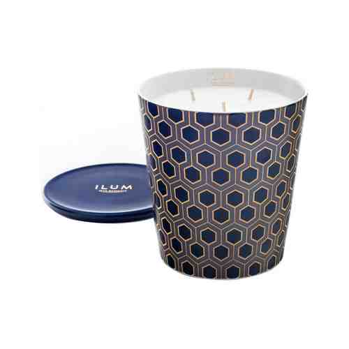 Средняя интерьерная парфюмированная свеча в фарфоровой вазе Max Benjamin Ilum Cologne Retro Middle Candleарт. ID: 850452