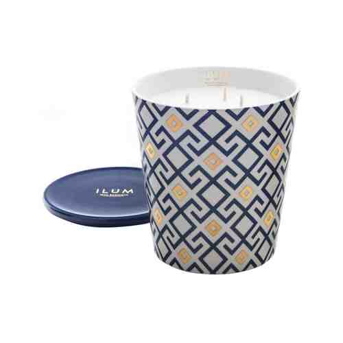 Средняя интерьерная парфюмированная свеча в фарфоровой вазе Max Benjamin Ilum Fig Arabesque Middle Candleарт. ID: 850450