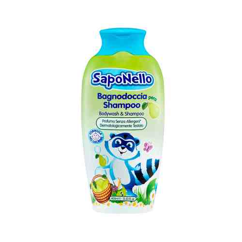 Средство для купания и мытья головы с ароматом груши Saponello Bagnodoccia Pera Shampoo Bodywash & Shampooарт. ID: 989501