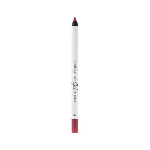 Стойкий гелевый карандаш для губ 408 розовая слива Lamel Professional Long Lasting Gel Lip Linerарт. ID: 955444