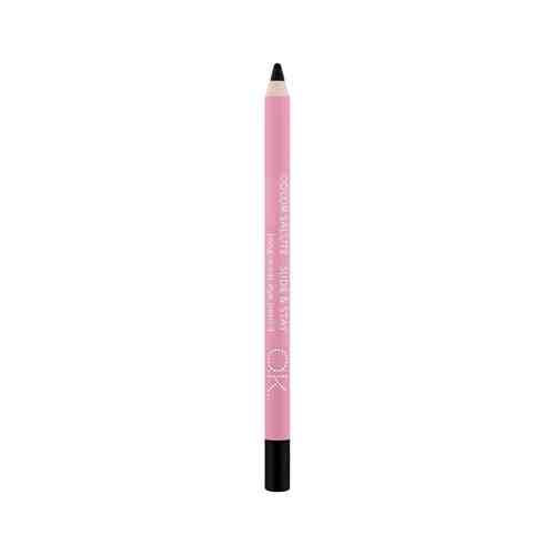 Стойкий карандаш для глаз Black O.K.Beauty Salute Slide & Stay Eyelinerарт. ID: 985759
