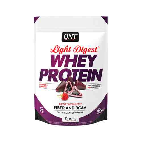 Сывороточный протеин со вкусом бельгийской конфеты кубердон 500 мл QNT Light Digest Whey Protein Cuberdonарт. ID: 968644