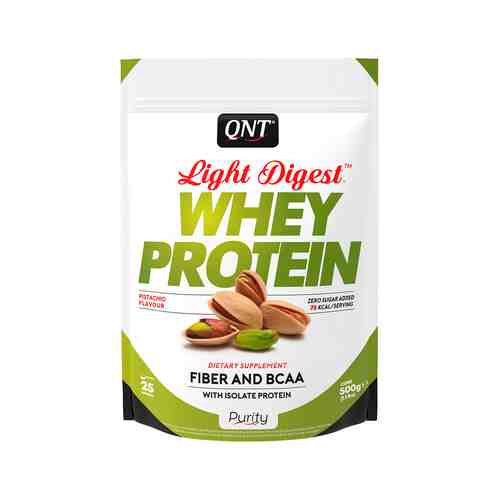 Сывороточный протеин со вкусом фисташки 500 мл QNT Light Digest Whey Protein Pistachioарт. ID: 968646