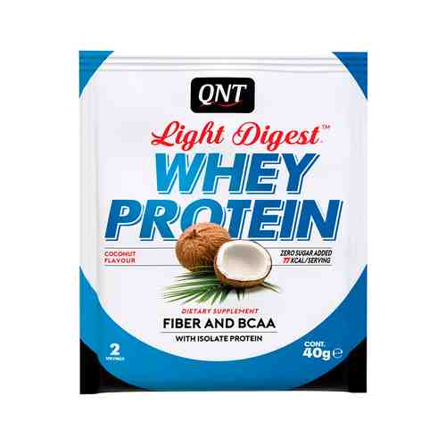 Сывороточный протеин со вкусом кокоса 40 мл QNT Light Digest Whey Protein Coconutарт. ID: 968643