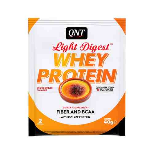 Сывороточный протеин со вкусом крем-брюле 40 мл QNT Light Digest Whey Protein Creme-Bruleарт. ID: 968640