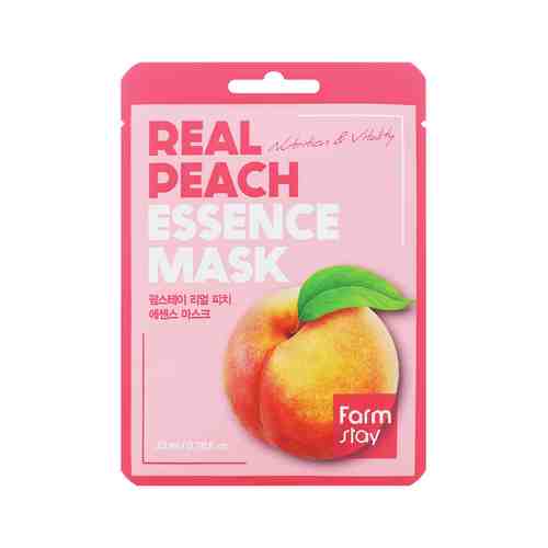 Тканевая маска для лица с экстрактом персика