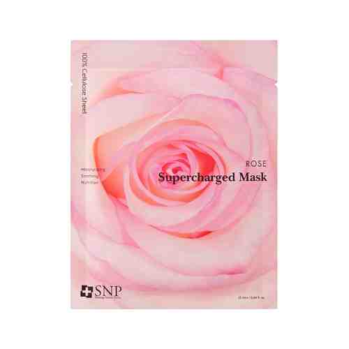 Тканевая восстанавливающая маска для лица с розовой водой SNP Rose Supercharged Maskарт. ID: 970404