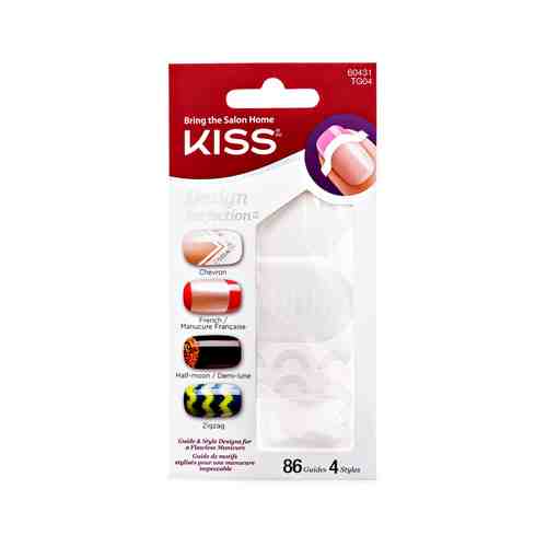 Трафареты для маникюра Kiss Design Perfection Tip Guideарт. ID: 808208