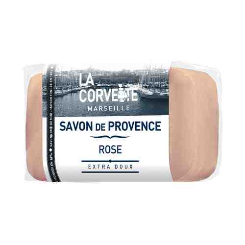 Туалетное мыло с ароматом розы La Corvette Savon de Provence Roseарт. ID: 922770