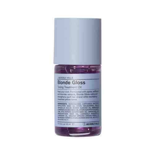 Ухаживающее масло для холодного блеска осветленных волос J Beverly Hills Blonde Gloss Toning Treatment Oilарт. ID: 983213