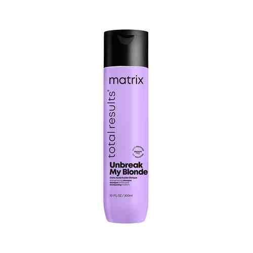 Укрепляющий шампунь для осветленных волос с лимонной кислотой Matrix Total Results Unbreak My Blonde Citric Acid Shampooарт. ID: 968384