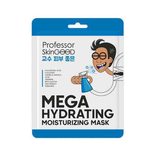 Увлажняющая тканевая маска для лица с гиалуроновой кислотой и алоэ Professor SkinGood Mega Hydrating Moisturizing Maskарт. ID: 969402
