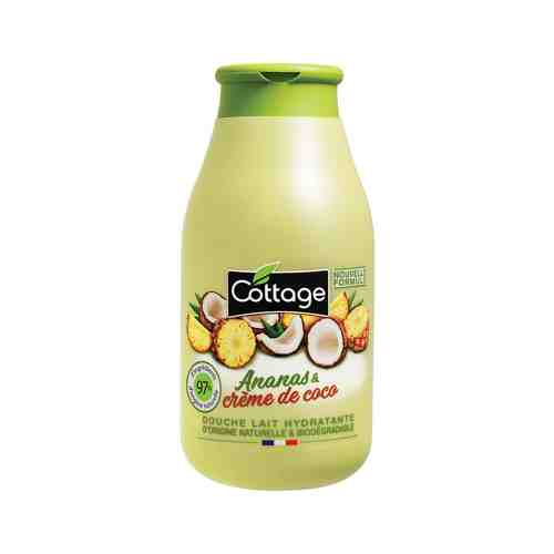Увлажняющее молочко для душа с ароматом ананаса и кокоса Cottage Moisturizing Shower Milk - Pineapple & Coconut creamарт. ID: 947549