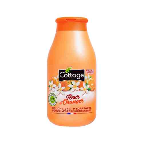 Увлажняющее молочко для душа с ароматом апельсинового цвета Cottage Douche Lait Hydratante Fleur d'Oranger Shower Milkарт. ID: 952661