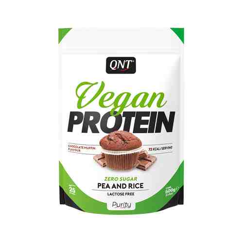 Веганский протеин со вкусом шоколадного маффина QNT Vegan Protein Chocolate Muffinарт. ID: 968638