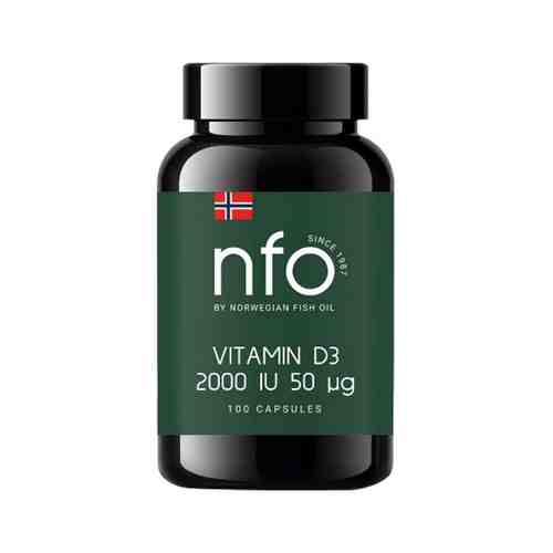 Витамин D3 Norwegian Fish Oil Vitaminе D3 2000 IU 100 Capsарт. ID: 976728
