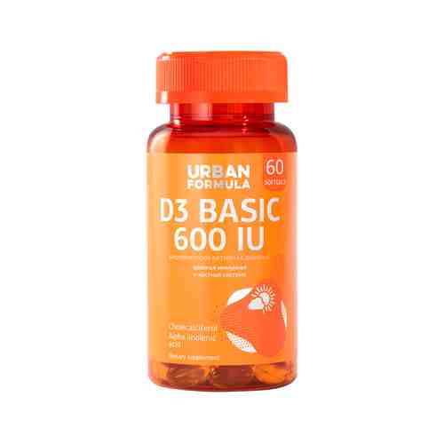 Витамин D3 Urban Formula D3 Basic 600 IUарт. ID: 968175
