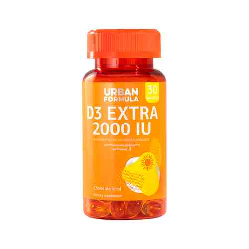 Витамин D3 Urban Formula D3 Extra 2000 IUарт. ID: 968174