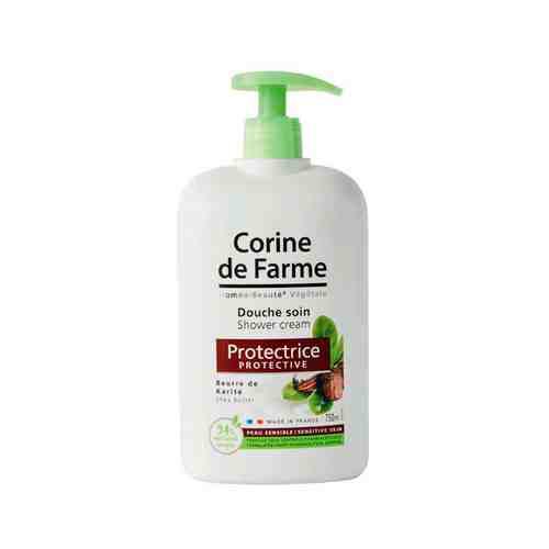 Защищающий кожу гель для душа с маслом карите 750 мл Corine de Farme Nourishing Shower Creamарт. ID: 939927