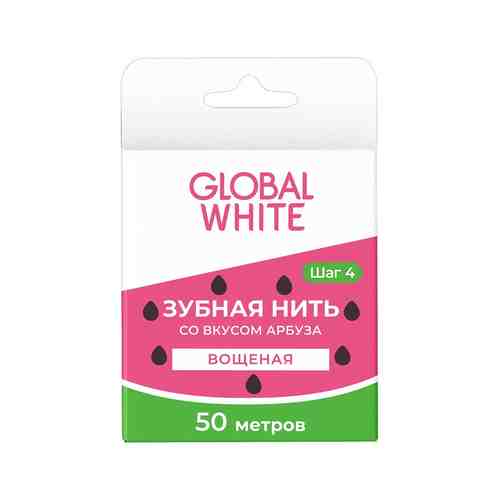 Зубная нить со вкусом арбуза Global White Dental Flossарт. ID: 987717
