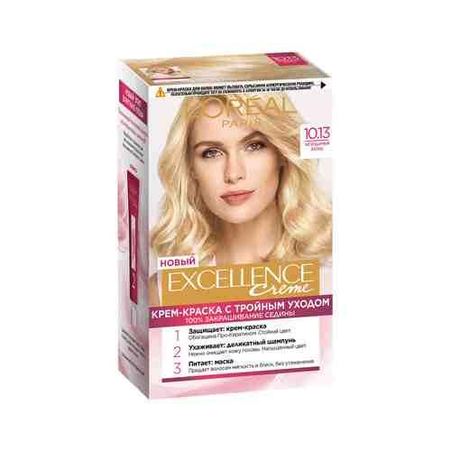 Крем-краска для волос с тройным уходом 10.13 - Легендарный Блонд L'Oreal Excellenceарт. ID: 805468