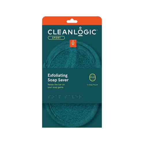 Мочалка для тела с карманом для мыла Cleanlogic Sport Exfoliating Soap Saverарт. ID: 960430