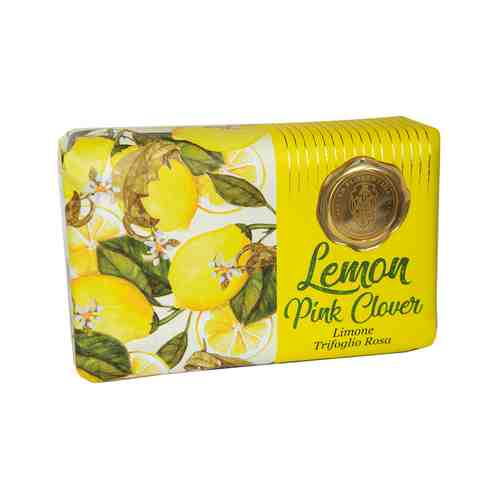Мыло с экстрактами лимона и розового клевера La Florentina Soap Lemon and Pink Cloverарт. ID: 940230