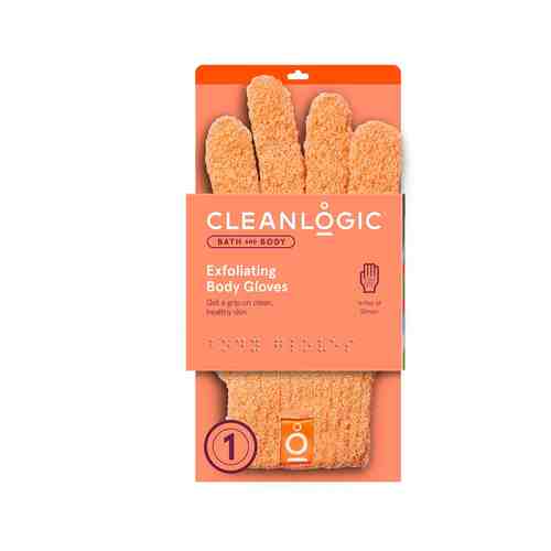 Набор из 2 мочалок-перчаток для массажа и пилинга Cleanlogic Bath & Body Exfoliating Body Glovesарт. ID: 960448