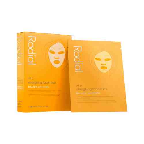 Набор из 4 пар биоцеллюлозных масок для лица с витамином C Rodial Vit C Cellulose Sheet Mask Packарт. ID: 975790