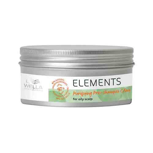 Очищающая глина для кожи головы перед мытьем шампунем Wella Professionals Elements Purifying Pre-shampoo Clayарт. ID: 961531