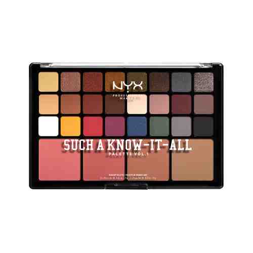 Палетка для макияжа глаз и лица NYX Professional Make Up Such A Know-it-all Palette Vol.1 Limited Editionарт. ID: 960313