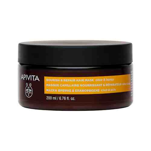 Питательная и восстанавливающая маска для волос с оливой и медом Apivita Nourish And Repair Hair Mask Olive&Honeyарт. ID: 979377